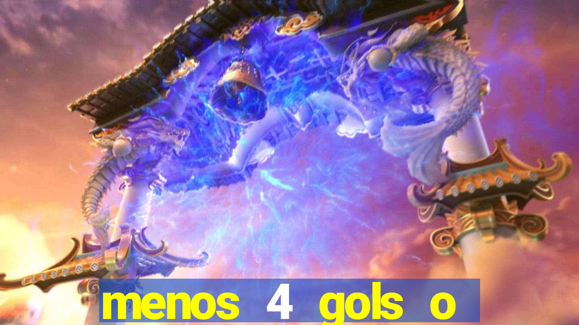 menos 4 gols o que significa